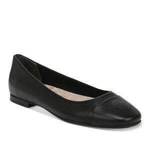 Giani Bernini Womens Aerinn Leather Padded Insole Ballet Flats